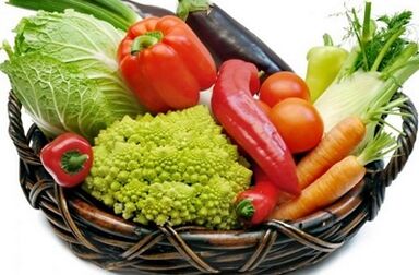 Lista de vegetais para aumentar a potência